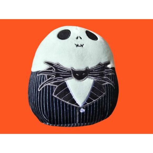 Squishmellow 8" Nightmare before‎ Christmas Jack Skellington Plush Toy - Picture 1 of 4